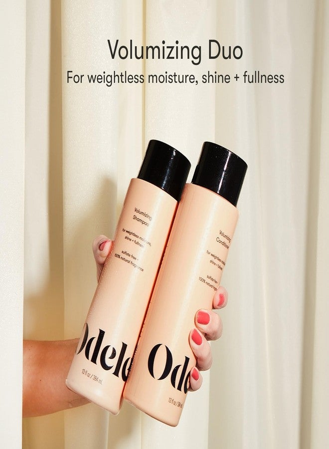 Odele Volumizing Sulfate-Free Shampoo & Conditioner Set, Adds Moisture, Shine, and Fullness for Straight or Wavy Hair Types, 13 Fl Oz Each (2-Pack) - Image 2